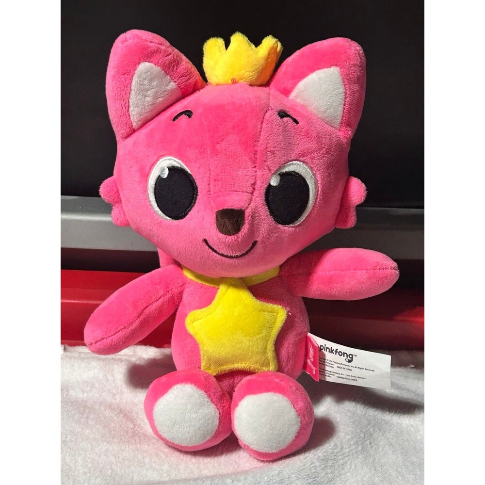 Pink fong plush